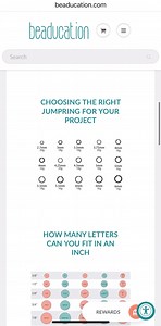 Our Charts and Guides section is so juicy! https://beaducation.com/pages/helpful-charts-and-guides There's info on how to make soldered jewelry, metal stamping, custom design stamps, building a stamping post, safety checklists, chain lengths, how to choose the right jumpring and MORE! | Beaducation.com