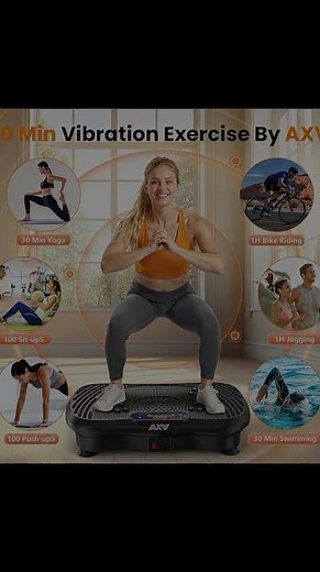 Vibration Plate Fitness Platform Exercise Machine