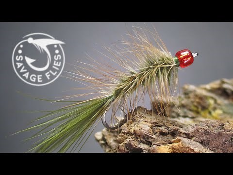 Tying a Micro Bugger (and Fly Fishing Beaver Creek in Maryland)