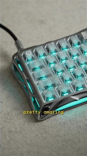A futuristic gaming keyboard — GravaStar V60 Pro