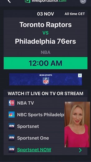 Let me tell you the Livesportsontv app changed my life… #vsport #viaggiosport #livesportsontv #nba | VSport TV by ViaggioSport - Valeria Rubino