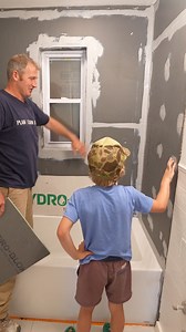 Hydro-Blok waterproofing 🤩🤩🔥🔥 #diy #tile #shower #bathroomdesign #bathroomremodel #HomeImprovement #bathroomremodelingteacher | Bathroom Remodeling Teacher