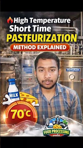 HTST Milk Pasteurization | 72°C for 15 Seconds 🔥🥛