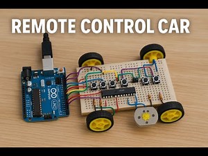Remote control car using Arduino 2025
