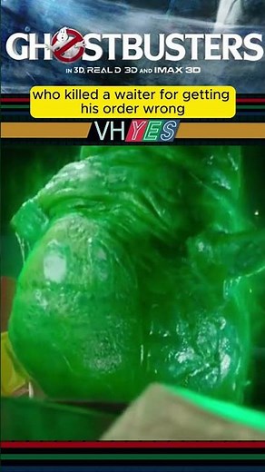 SLIMER's origin is WHAT?! #Ghostbusters