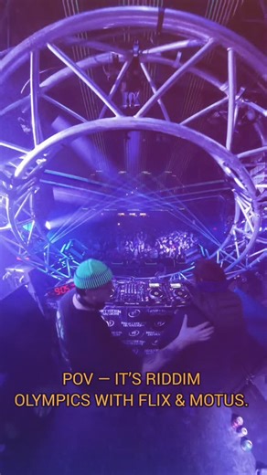 FLIX on Instagram: "POV — IT’S RIDDIM OLYMPICS WITH FLIX & MOTUS. 🏆 Big ups @northern_invasion & @wraz_dubs on the video footage. 🥶 #riddimdubstep #dubstep #riddim #flix #dj"