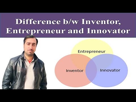 Difference Between Inventor, Entrepreneur, and Innovator