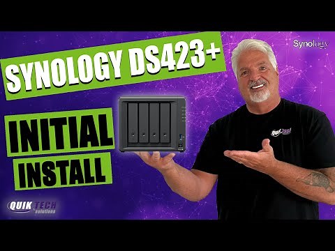 Synology DS423+ Initial Setup