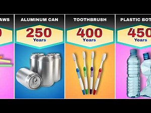 How Long It Takes to Decompose | Decomposition time of materials