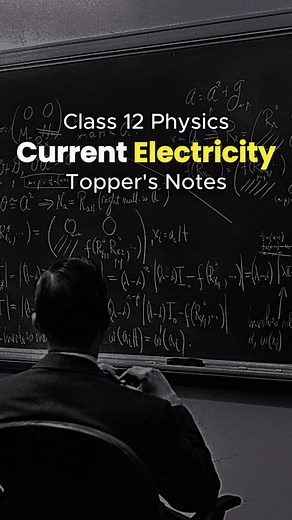 IIT JEE Preparation on Instagram: "Class 12 Physics Current Electricity Topper's Short Notes PDF(Link in Bio) . . . #physics #Class12Physics #physicsnotes #iitjee #iitjeephysics #iitjeeprep #iitjeepreparation #jeeneet #jeemain #jeemains #iitjeeneet #cbse #cbseboardexam #class12exams #study #explore"