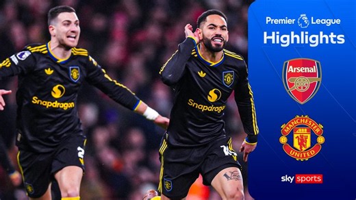 Arsenal 2-3 Man Utd | Premier League highlights