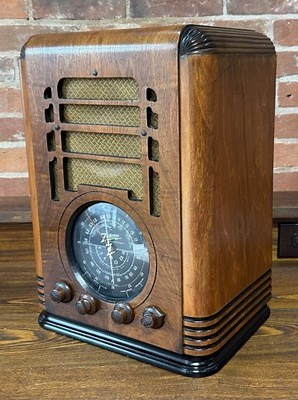 *Beautiful* VTG Zenith 5-S-127 BC & SW Tombstone Tube Radio Receiver - See VIDEO | eBay