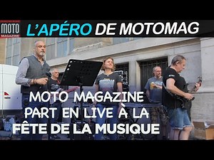 Moto Magazine en concert ▶︎ Apéro Motomag - fête de la musique 2022