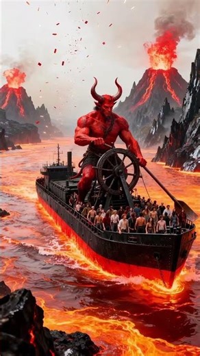 the Hell Story #jesus #viral #hell #lava #satan