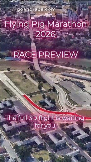 Flying Pig Marathon 2026: Official 3D Course Preview