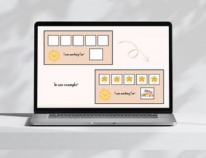 Printable Token Board | Kids Reward Chart | Therapy Materials - Etsy