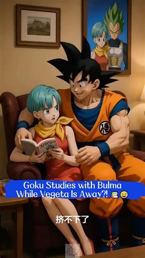 Goku Studies with Bulma… While Vegeta Is Away?! 📚😅 (Parody) seedance 2.0 Unhinged Surreal AI