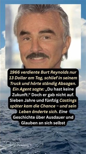 Burt Reynolds: Vom Nichts zum Hollywood-Erfolg.#BurtReynolds #HollywoodGeschichte #VomKampfZumErfolg