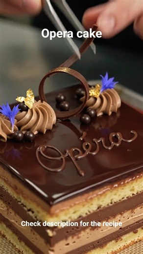 Opera Cake | Luxury French Dessert Recipe | Elegant 5-Star Pastry Masterpiece