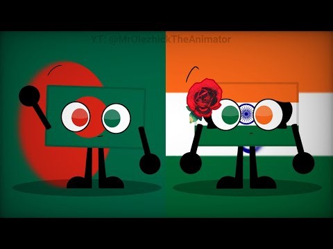 Objectflags art - Bangladesh and India