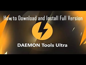 How To Download and Install Daemon Tools Ultra Full Versione 2019