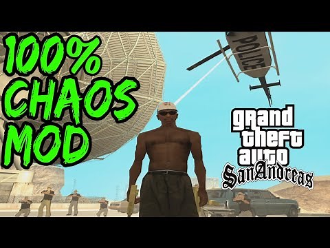 GTA San Andreas 100% Chaos Mod - Over 45 Hours!