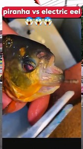 Piranha vs electric Eel 😱😱 #piranha #eel #monsterfish #monster #predator #predatorfish #amazon #amazonfish #amazonperu #amazonbrazil #brazil #peru #america #mexico #eropa #Australia #africa #everyone | Ry Noot