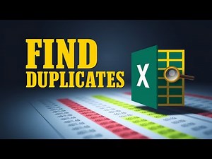 How to highlight Duplicate cells using Conditional Formatting in Microsoft Excel