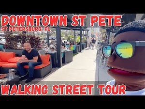 Exploring Downtown St. Pete Like Never Before | St. Petersburg Florida Walking Tour