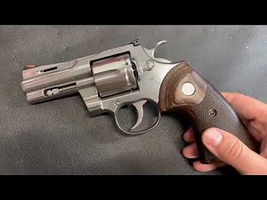 What happens when you buy your Holy Grail Gun? 3” Stainless Colt Python .357 Magnum Revolver