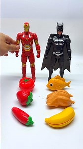 A delightful unboxing and review: Iron-man & Batman, Iron-Man gets free slime #toys #shorts #ironman