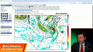 Multiple storm systems to soak the East Coast and steer the future path of Hurricane Melissa