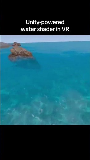 Check out this awesome Unity-powered water shader running in VR on Meta Quest 3, created by Technic