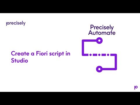 Create a Fiori script in Studio