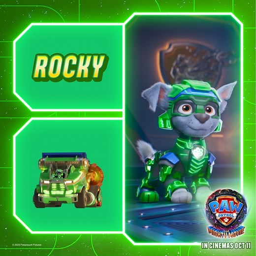 4.6K views · 26 reactions | Rocky. #PAWPatrolMovie - in cinemas OCT 11. | PAW Patrol Philippines | Facebook