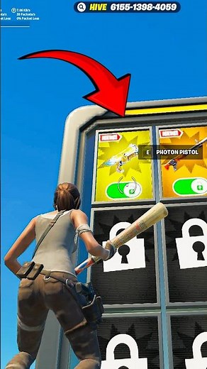 New Photon Pistol Weapon In 1v1 With Every Gun Fortnite Map