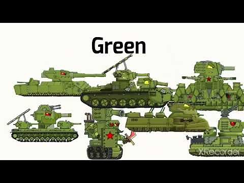 All Parts Evolution of tanks Home Animations 1