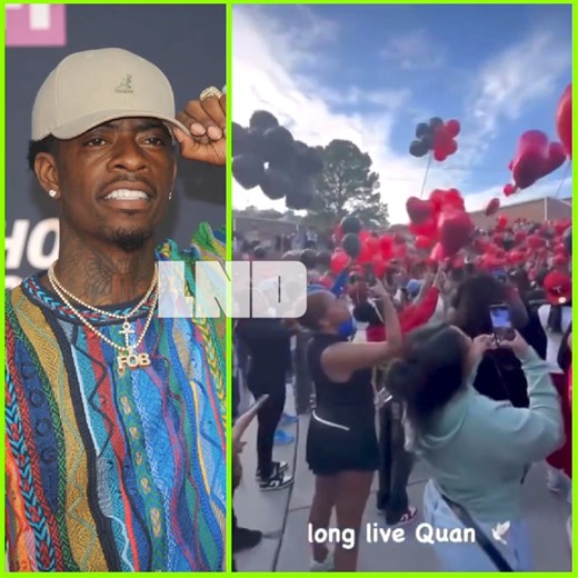 467K views · 10K reactions | Rich Homie Quan's Loved ones Released Balloons into the Sky in his Honor in Atlanta  | Live N' Direct Hip Hop | Facebook