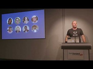 Dale McGrew of We Vote Pitches at Fast Forward Demo Day