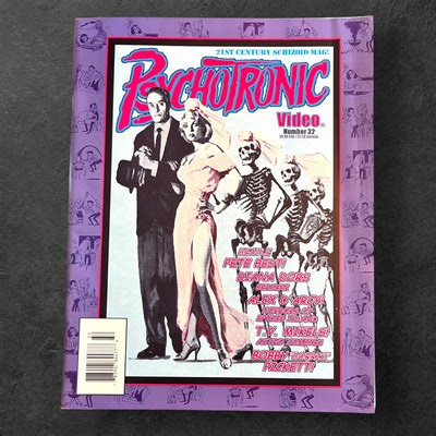 Psychotronic Video Magazine No 32 21st Century Schizoid 2000 Vintage Horror VHS | eBay