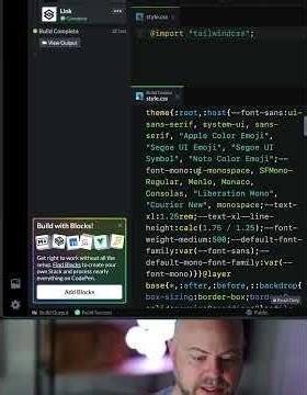 Real Tailwind Processing in the 2.0 Editor