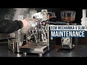 ECM Mechanika V Slim: Basic Maintenance