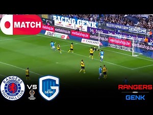 LIVE : Rangers vs Genk Live Stream / UEFA Europa League Match - 2025