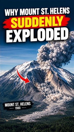 Why Mount St Helens Suddenly Exploded in 1980