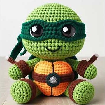 Crochet cartoon characters!Handmade cartoon characters
