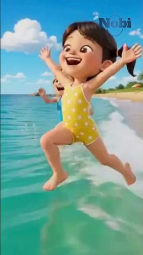 This Beach Video Will Take You Back to Your Childhood! 🌊🥰