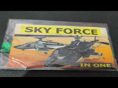 Exploring Cool 8 bit (NES/Famicom) Video Game Multicart Skyforce Online purchased in 2026