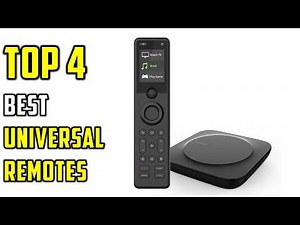 ✅Top 4: Best Universal Remotes in 2026 Reviews - (watch before you buy)