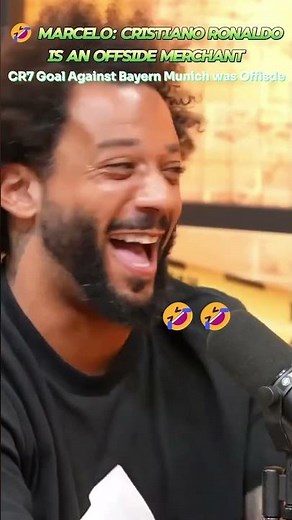 🤣MARCELO Admits Cristiano Ronaldo was an Offside Merchant During Interview in Podcast | UCL 17/18