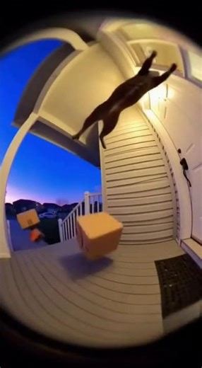 Cat vs. Amazon Boxes: The Epic Tumble That Left My Owner Speechless! 😂📦 #viralanimals